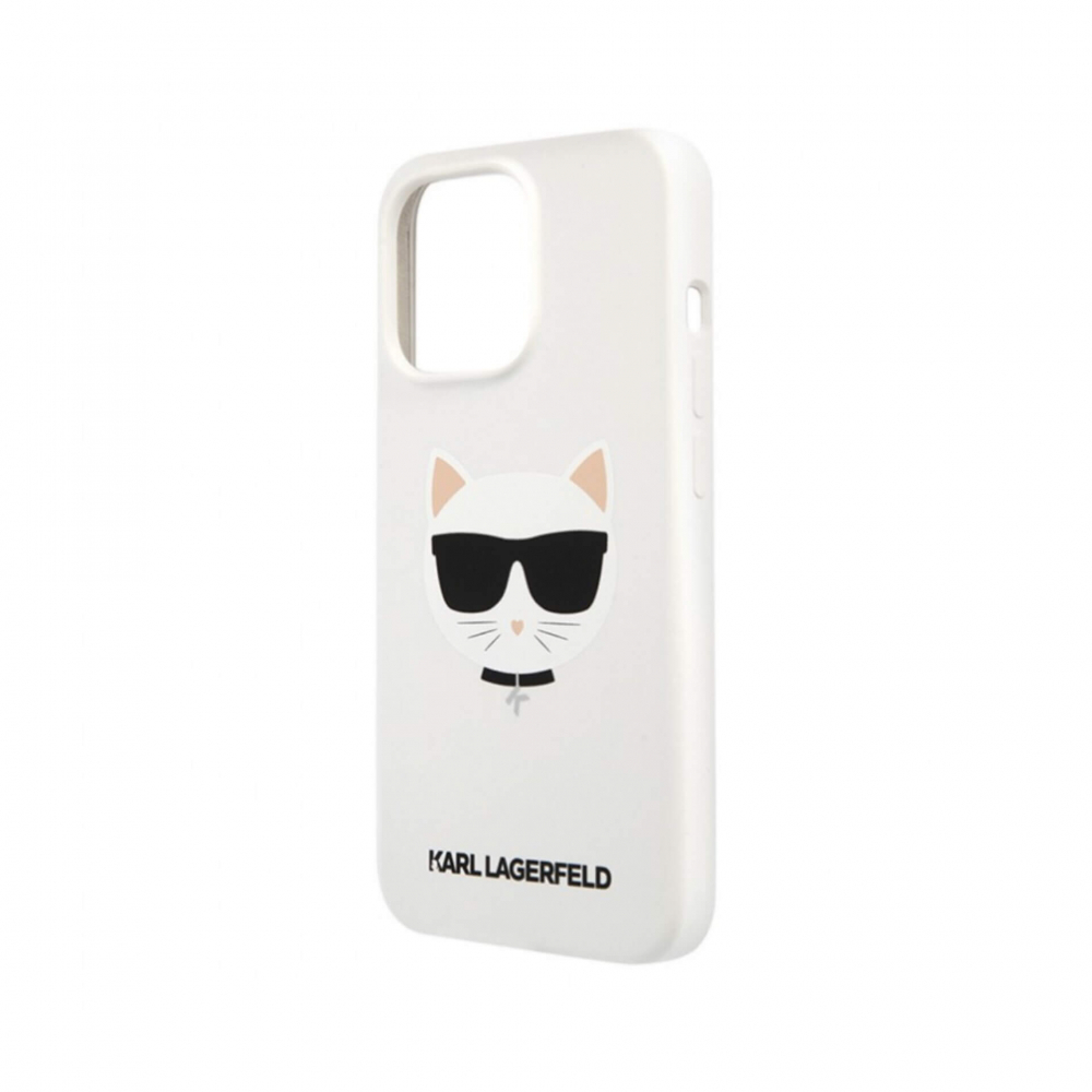 ����� ��� iPhone 13 Pro Lagerfeld Liquid silicone Choupette, �����