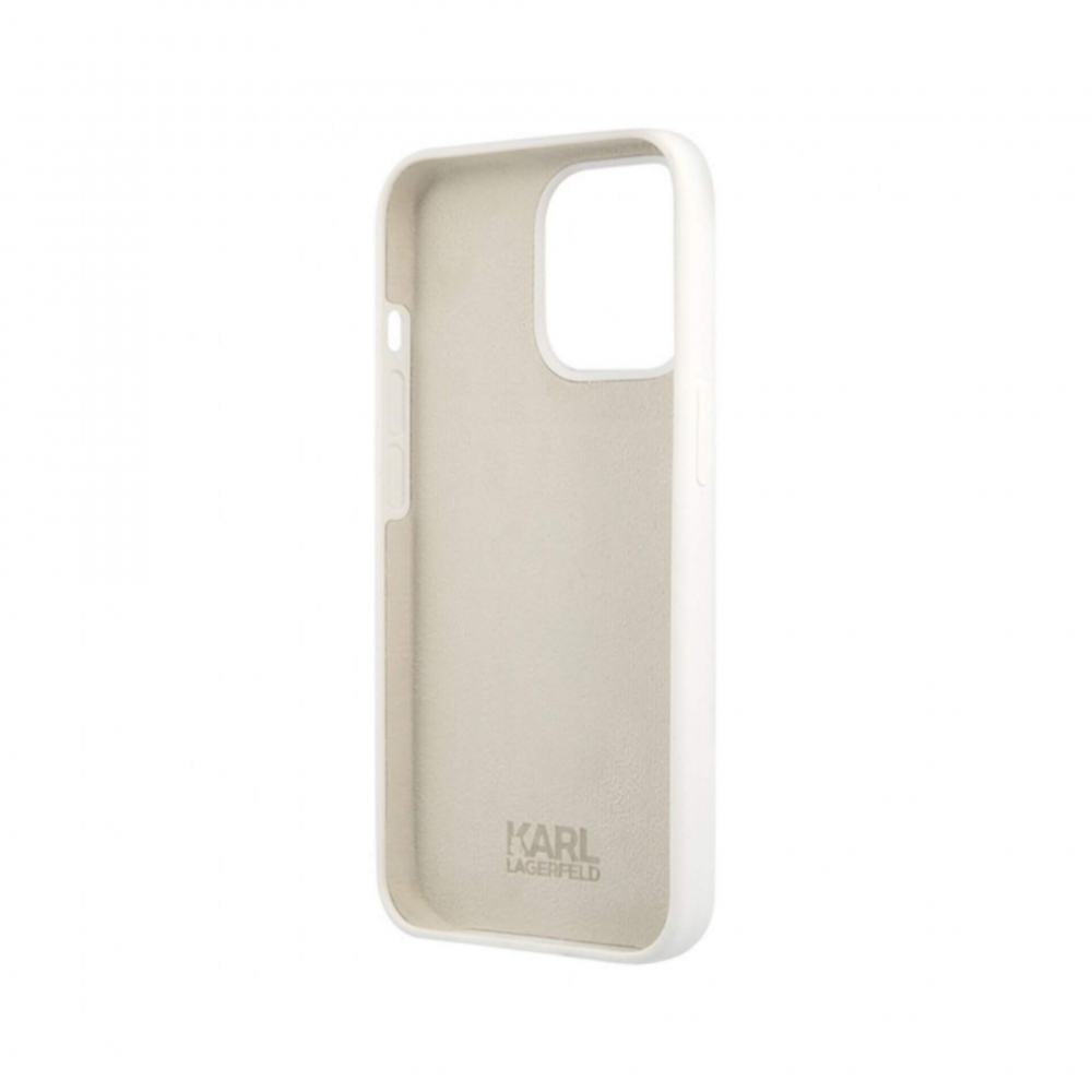 ����� ��� iPhone 13 Pro Lagerfeld Liquid silicone Choupette, �����