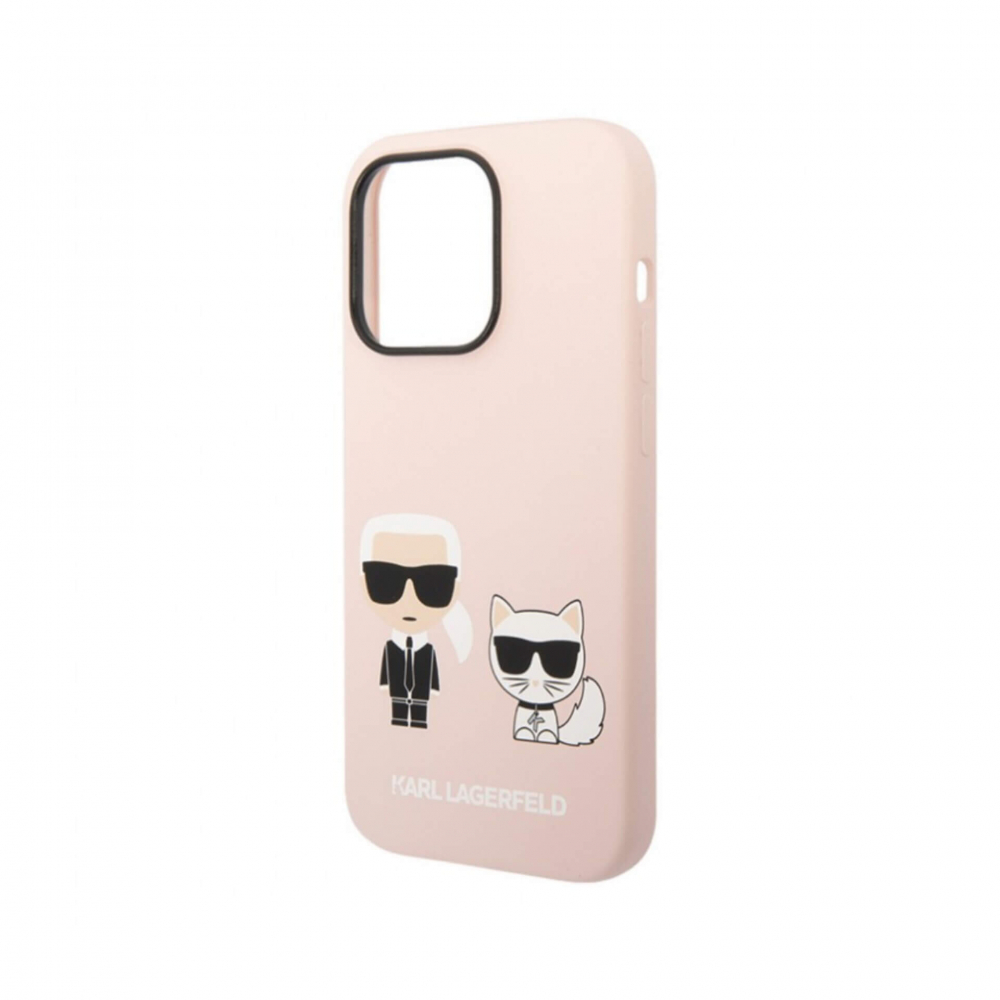 ����� ��� iPhone 14 Pro Lagerfeld Liquid silicone Karl&Choupette, �������