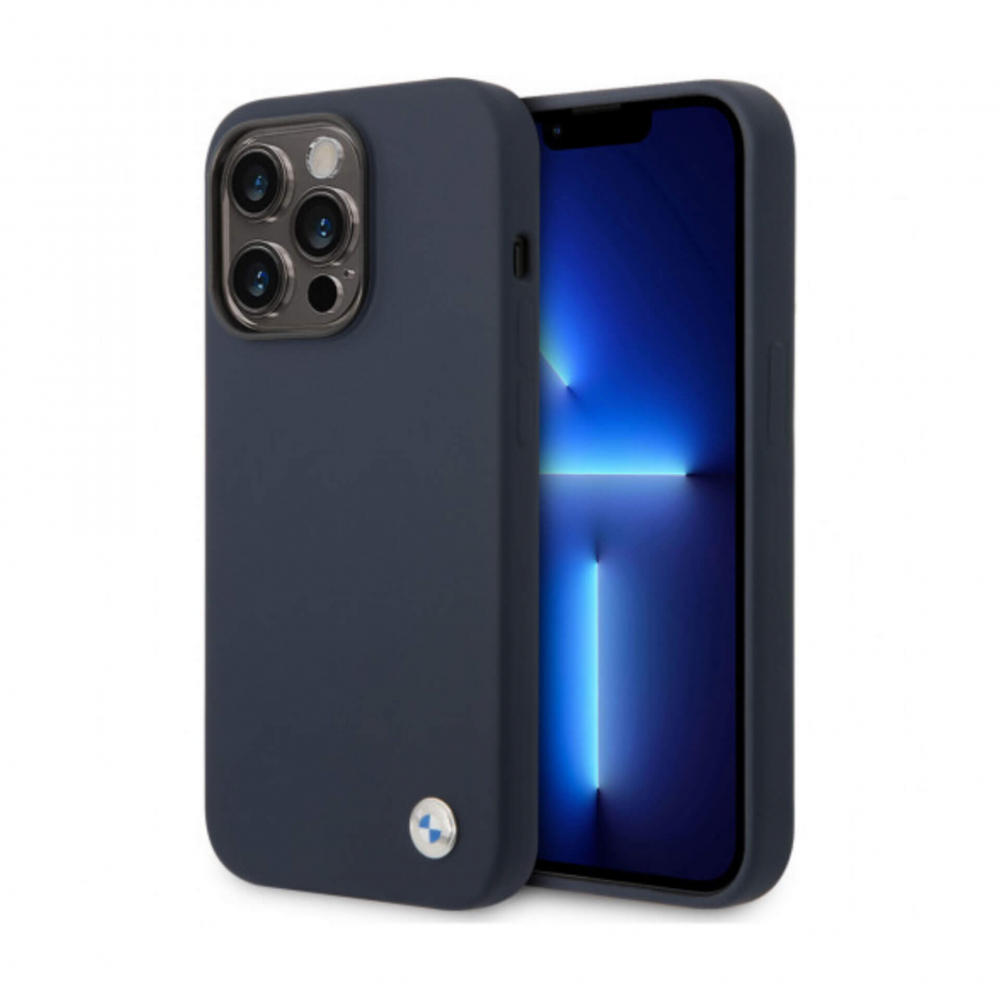 ����� ��� iPhone 14 Pro Max, 13 Pro Max BMW Signature Liquid  silicone Hard, ����-�����