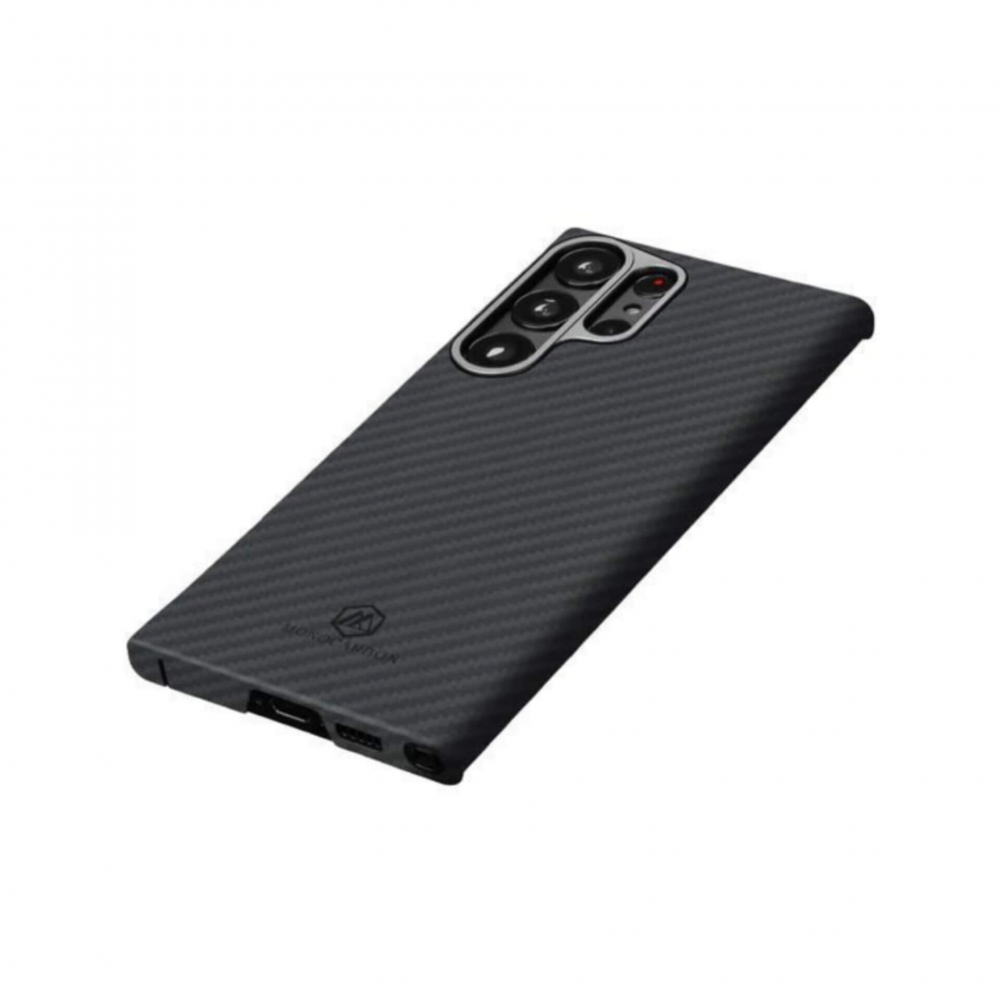 ���������� ����� Monocarbon Slim Aramid Fiber Case ��� Samsung S23, S23 Plus, S23 Ultra