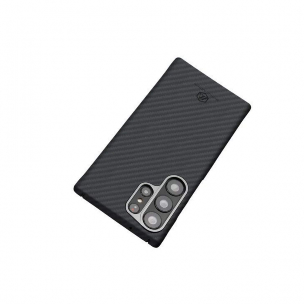 ���������� ����� Monocarbon Slim Aramid Fiber Case ��� Samsung S23, S23 Plus, S23 Ultra