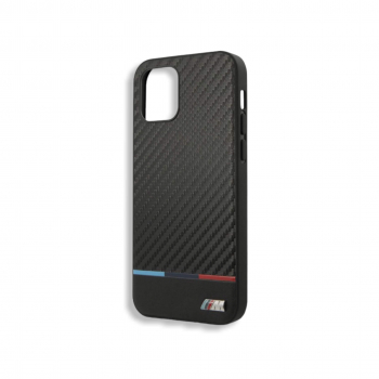 ����� ��� iPhone 13 Pro, Bmw M-Collection PU Carbon inspiration Tricolor, ������