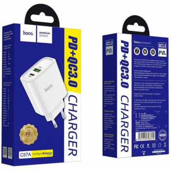������� �������� ���������� Hoco C57A PD + USB QC3.0 Charger (�����)