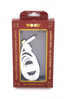 ������ Micro USB 2.4A VOKO (white)